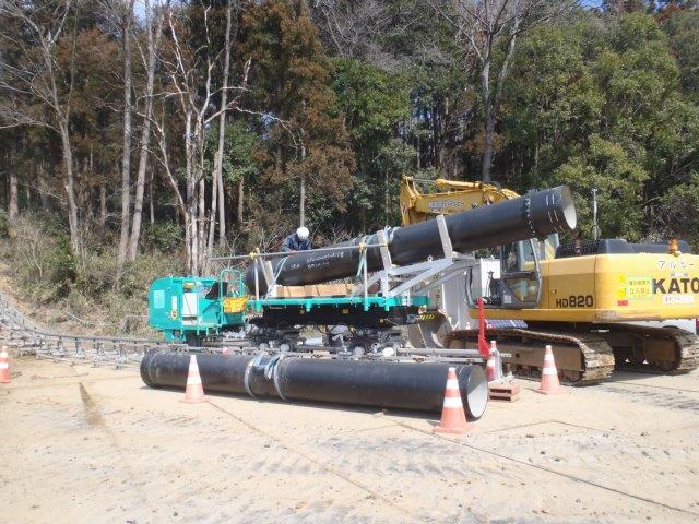 茨木県 農業用水路新設工事
