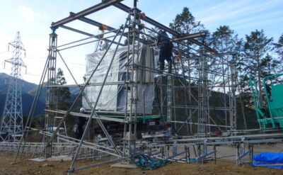 宮崎県　メガソーラー発電所新設工事