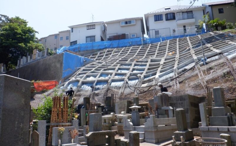 神奈川県　法面補強工事